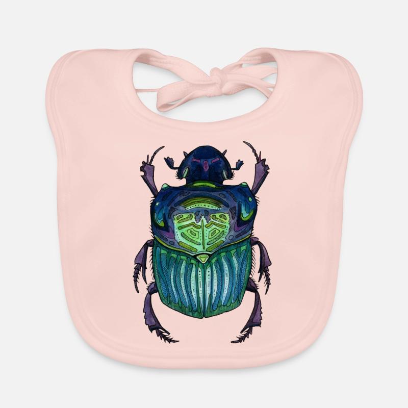 Big Beetle - Coléoptère géant Bavoir bio Bébé