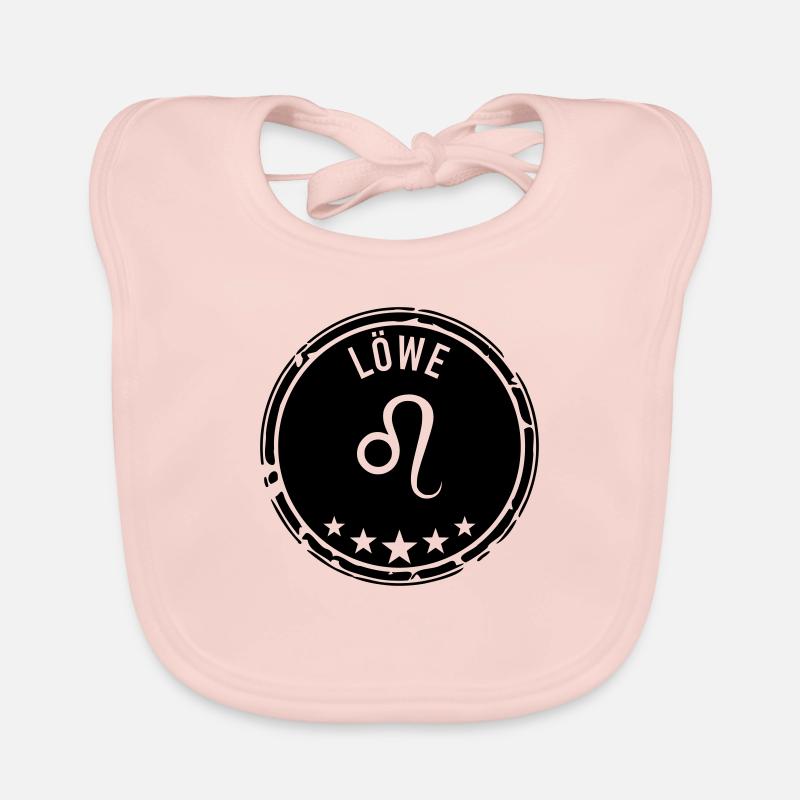 Sternzeichen Löwe Baby Bio-Lätzchen