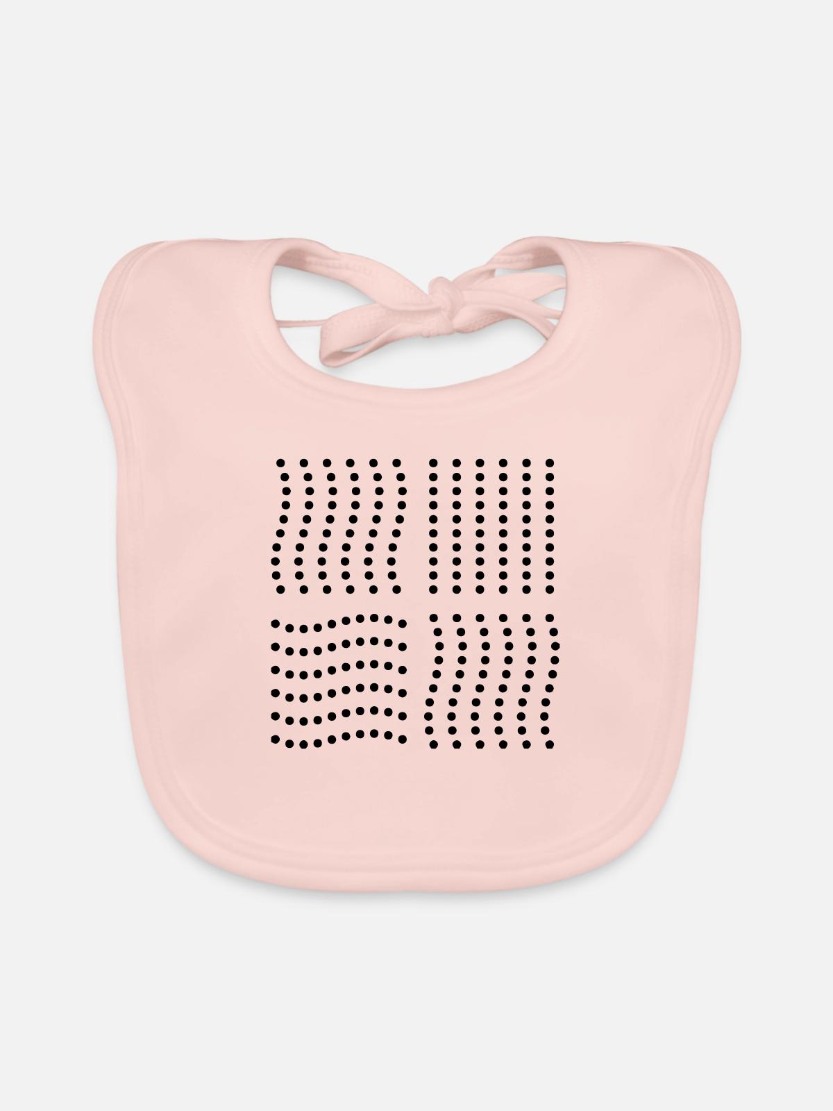 The Fifth Element - Baby Bio-Lätzchen - Rose - Vorne