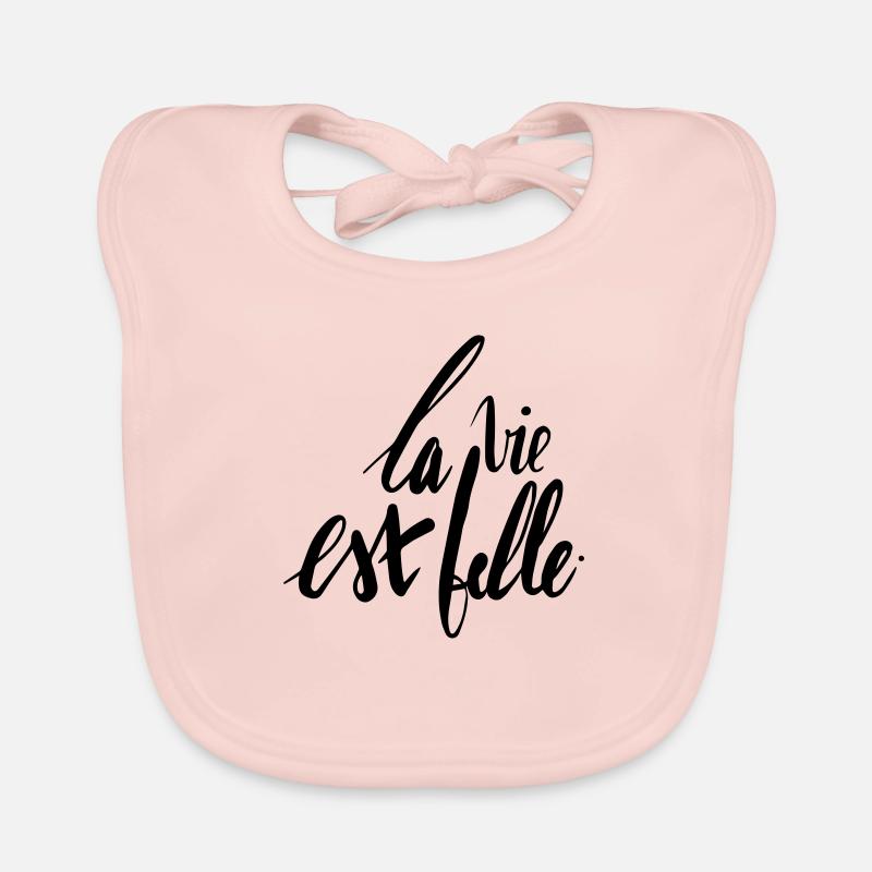 LIFE IS BEAUTIFUL Organic Baby Bibs