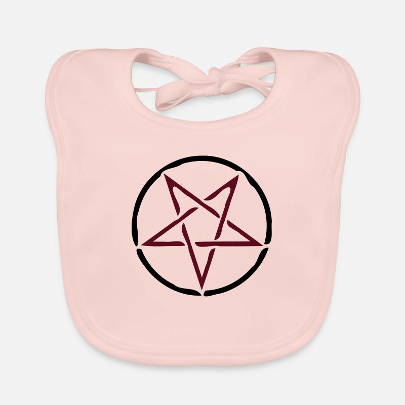 Pentagramm Baby Bio-Lätzchen