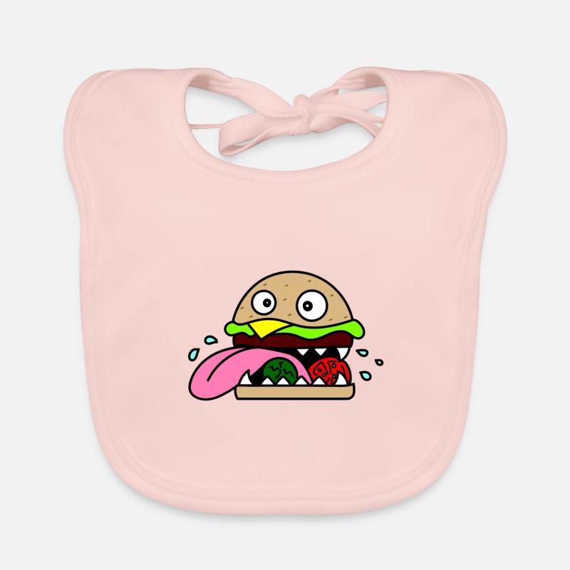 Crazy Burger Baby Bio-Lätzchen