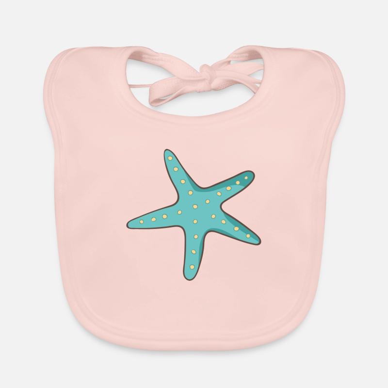 Seestern Baby Bio-Lätzchen