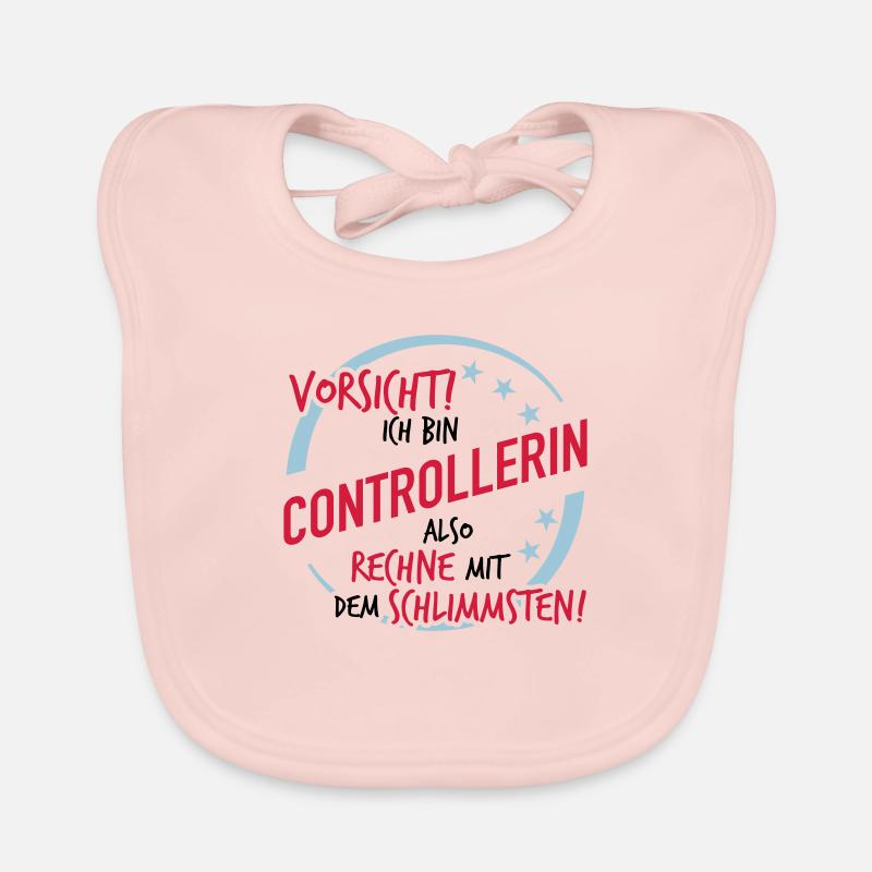 Controllerin - Rechne mit dem Schlimmsten Baby Bio-Lätzchen