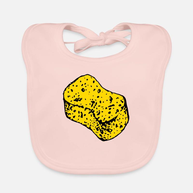 éponge Bavoir bio Bébé