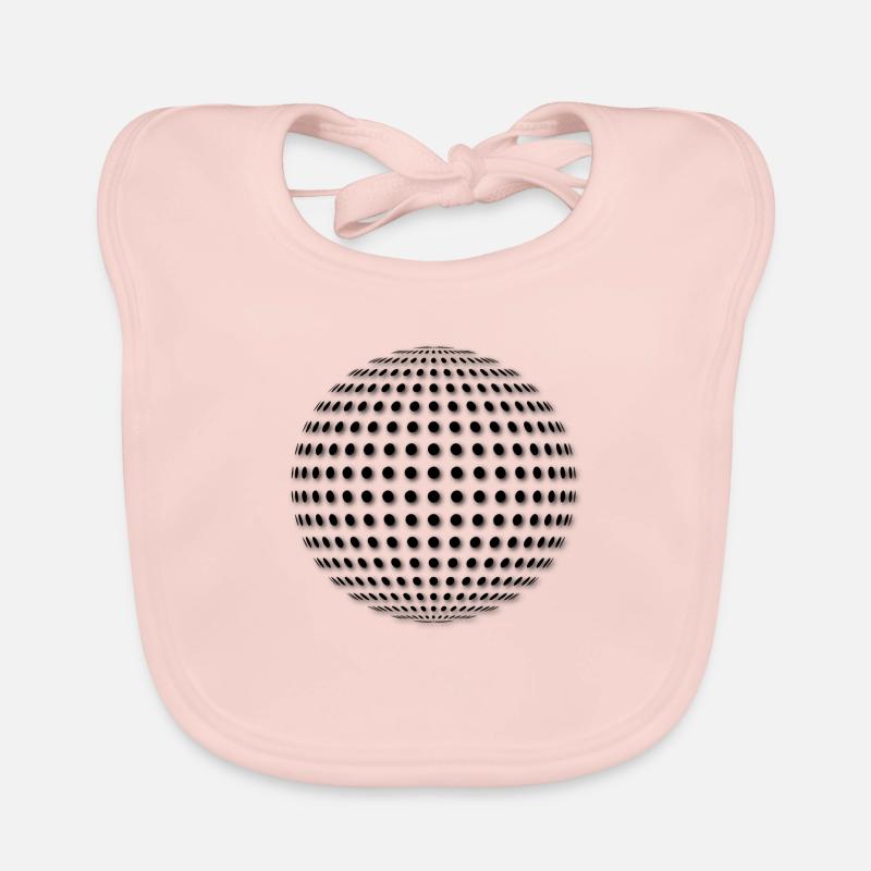 boule de disco Bavoir bio Bébé