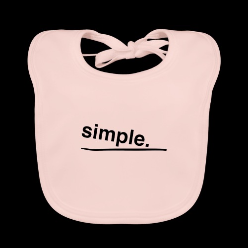 simple. - Baby Bio-Lätzchen