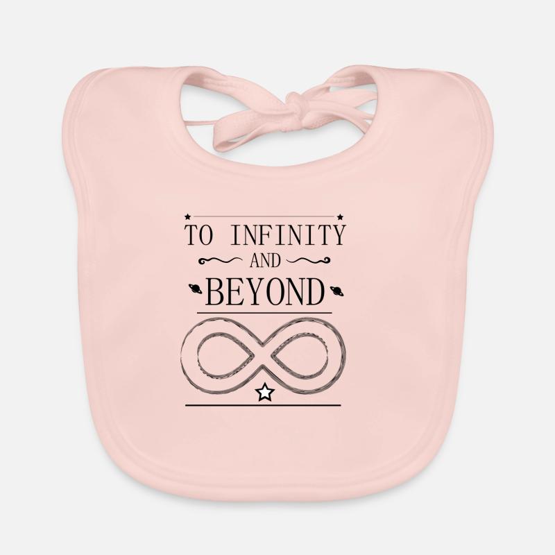 to infinity and beyond Baby Bio-Lätzchen