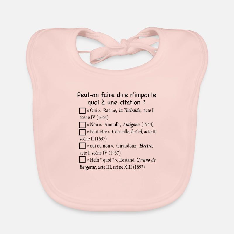 Citations Bavoir bio Bébé