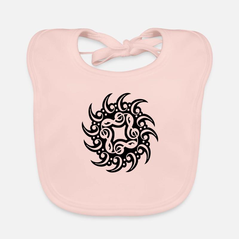 Two Clef Sun Organic Baby Bibs