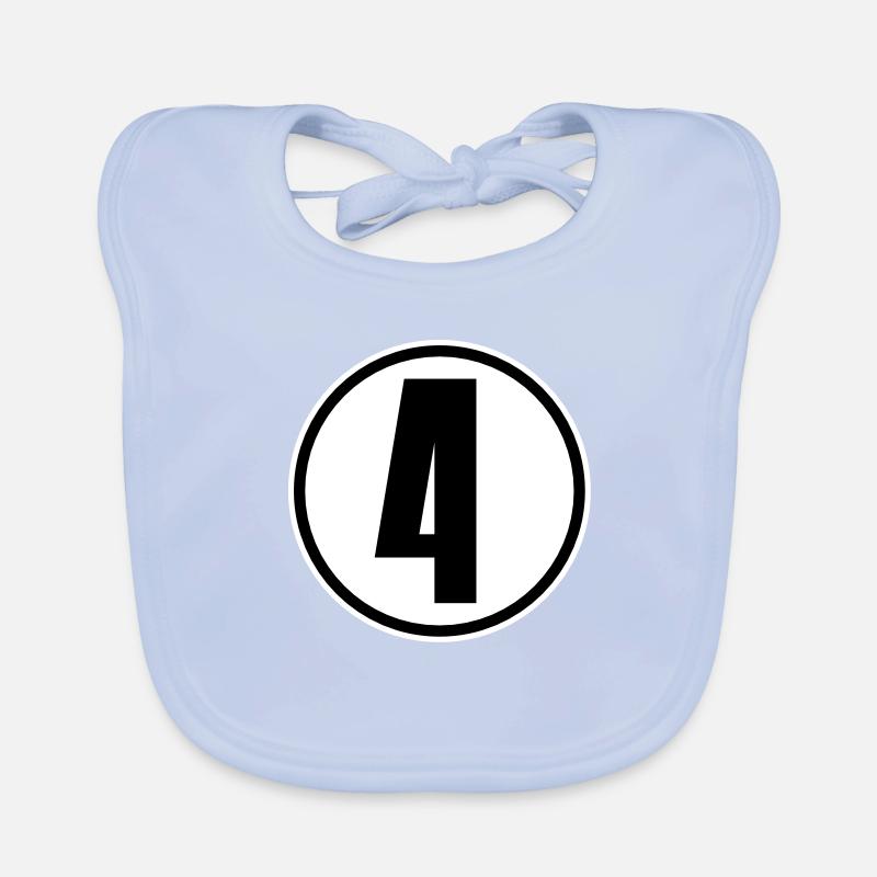 4 Organic Baby Bibs