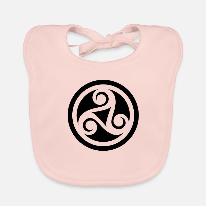 Keltisches Symbol Baby Bio-Lätzchen
