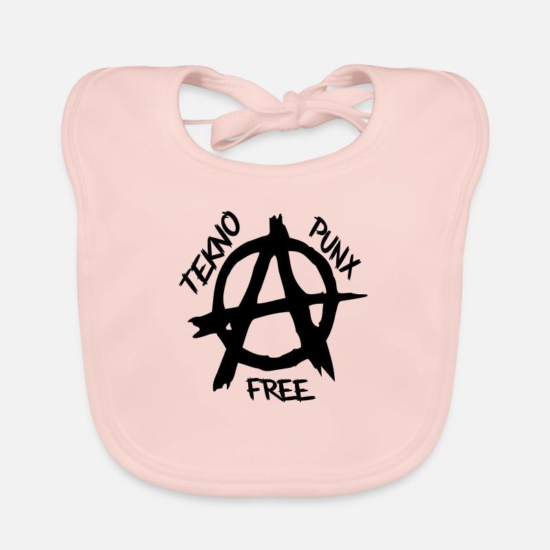 Anarchy gratuit tekno punx Bavoir bio Bébé