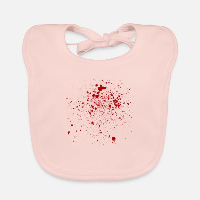 Blood - Blut Baby Bio-Lätzchen