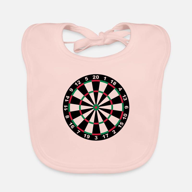 Dartscheibe Baby Bio-Lätzchen