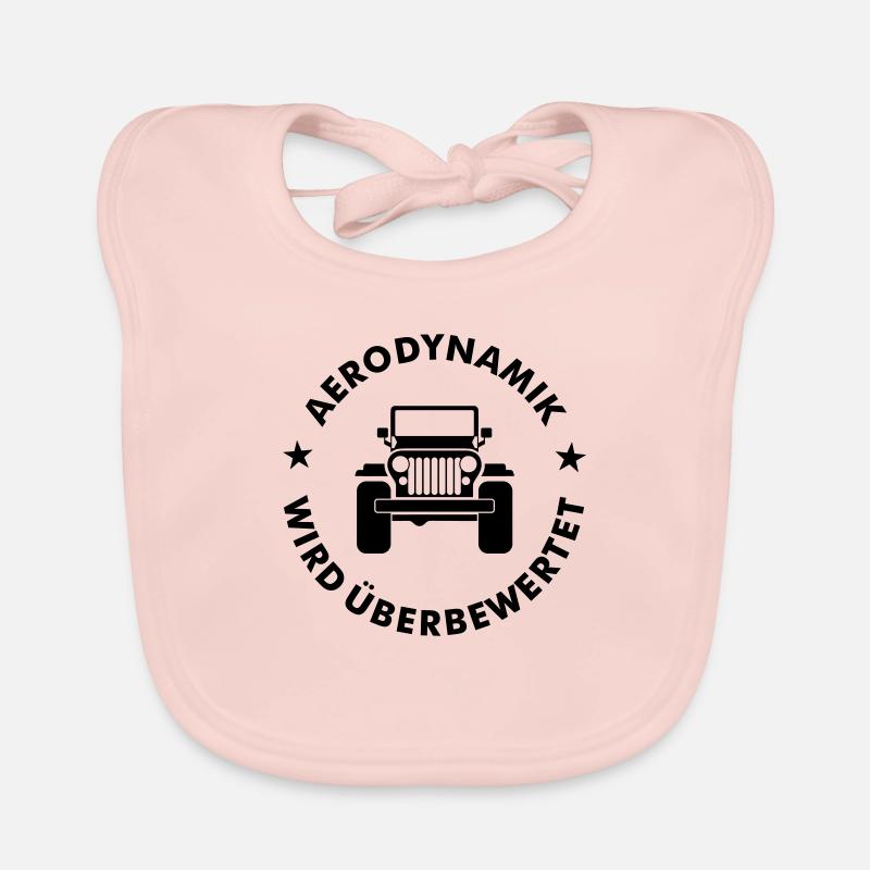 Aerodynamik Jeep CJ Baby Bio-Lätzchen