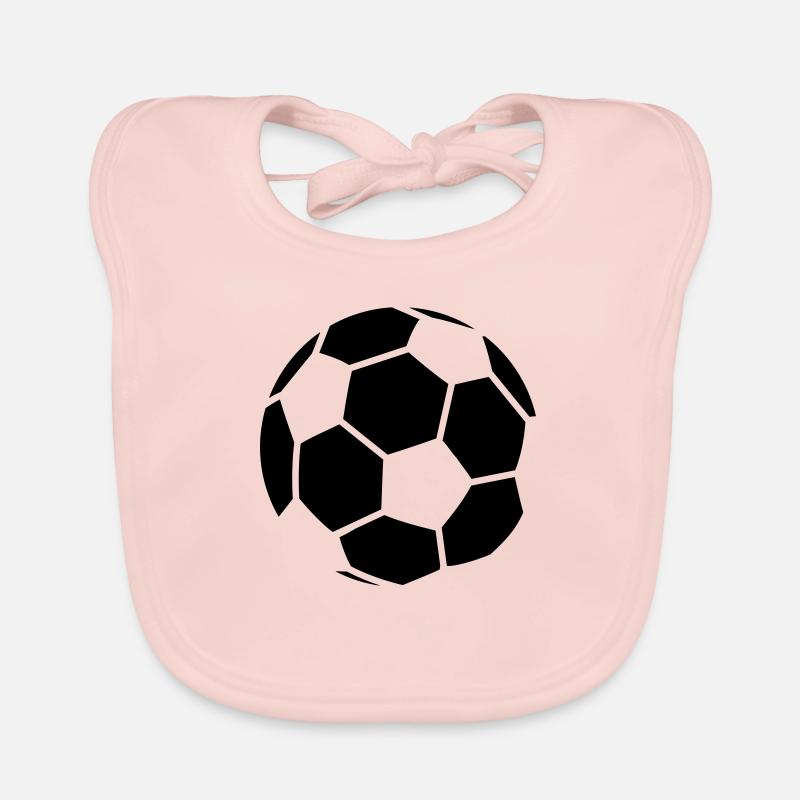 Soccer Pattern Baby Bio-Lätzchen