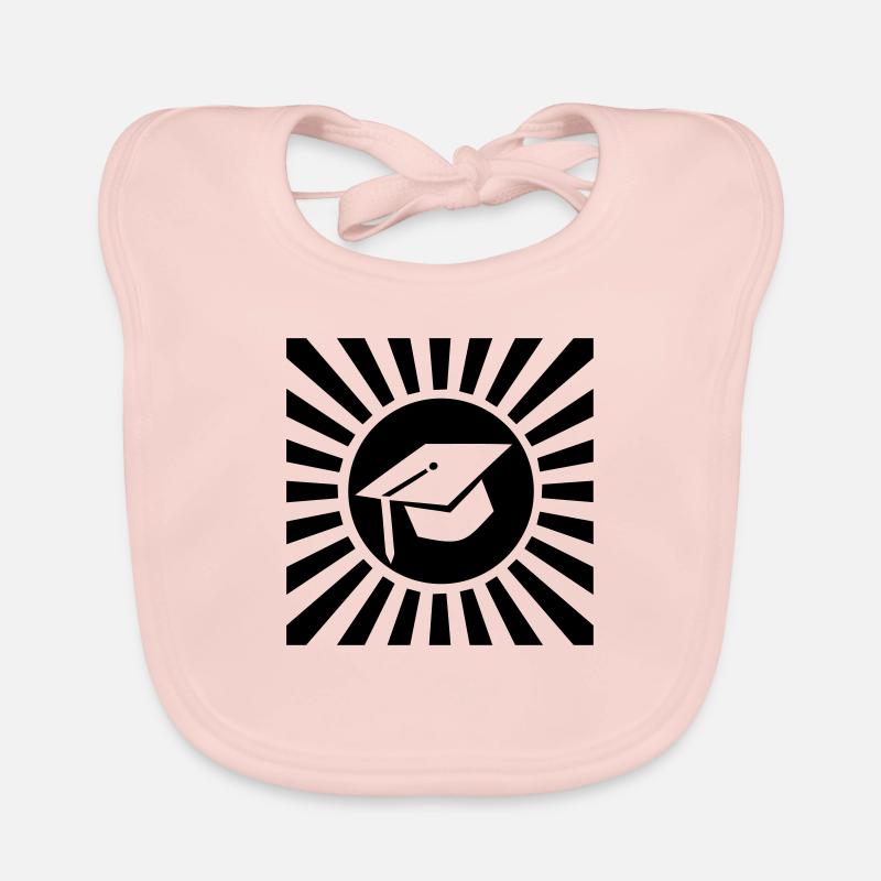 graduation cap Organic Baby Bibs