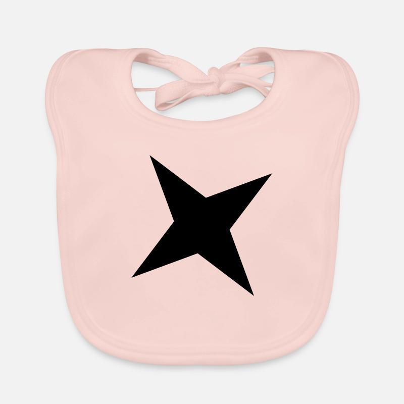 stjerne Hagesmække af økologisk bomuld