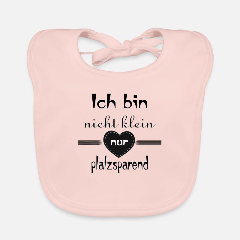 Ich bin nicht klein Baby Bio-Lätzchen