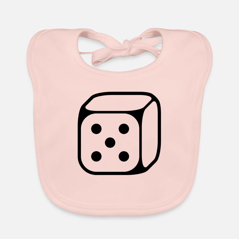 5 cubes (cinq / 1C) Bavoir bio Bébé