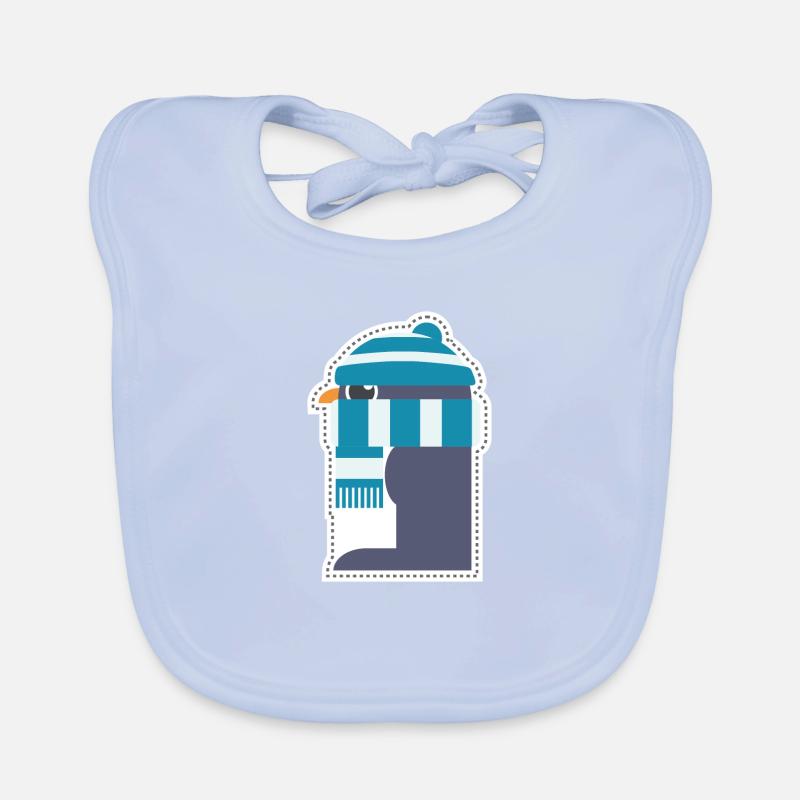 Cold penguin Organic Baby Bibs