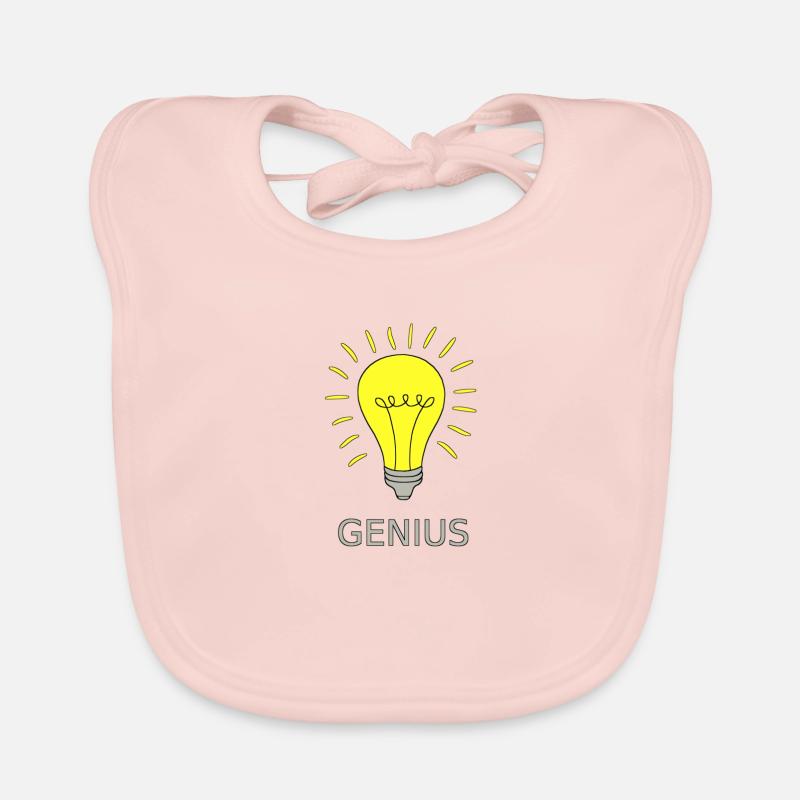 Glühbirne Genius Baby Bio-Lätzchen