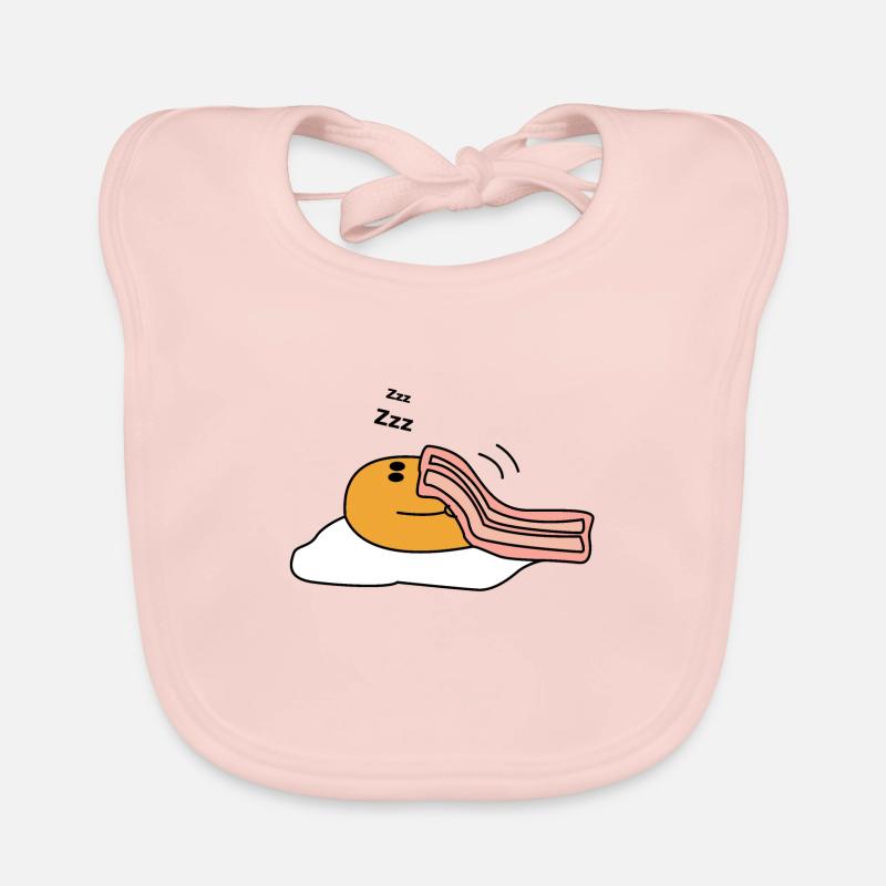 Fried egg Organic Baby Bibs