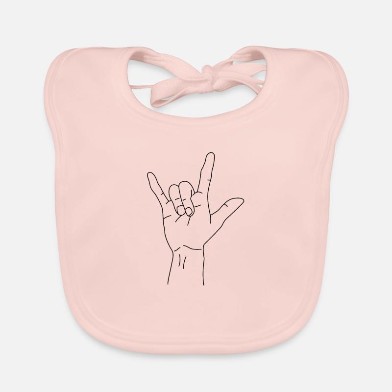 Rock’n’roll Bavoir bio Bébé