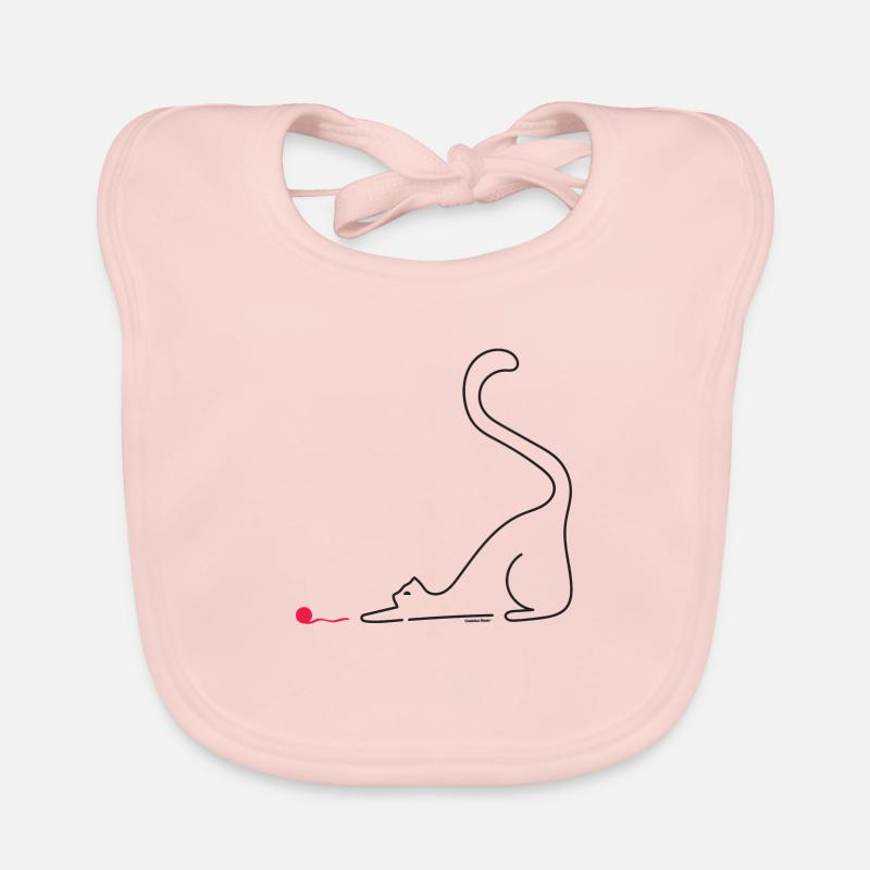 catty Organic Baby Bibs