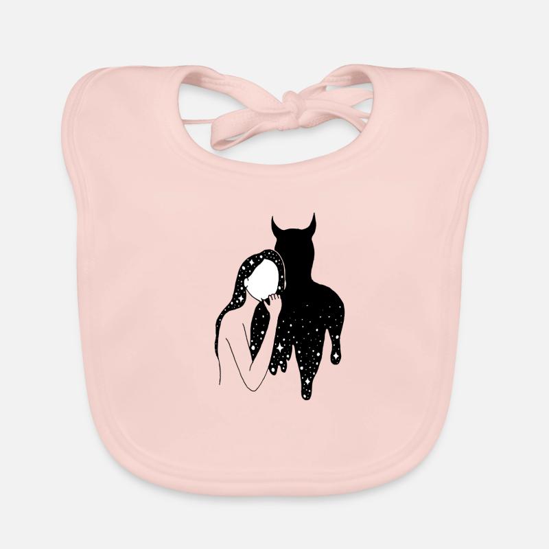Dance with the Devil Organic Baby Bibs