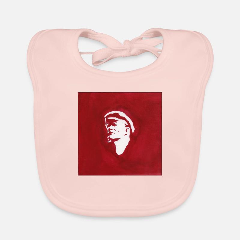 lenin - Baby Bio-Lätzchen - Rose