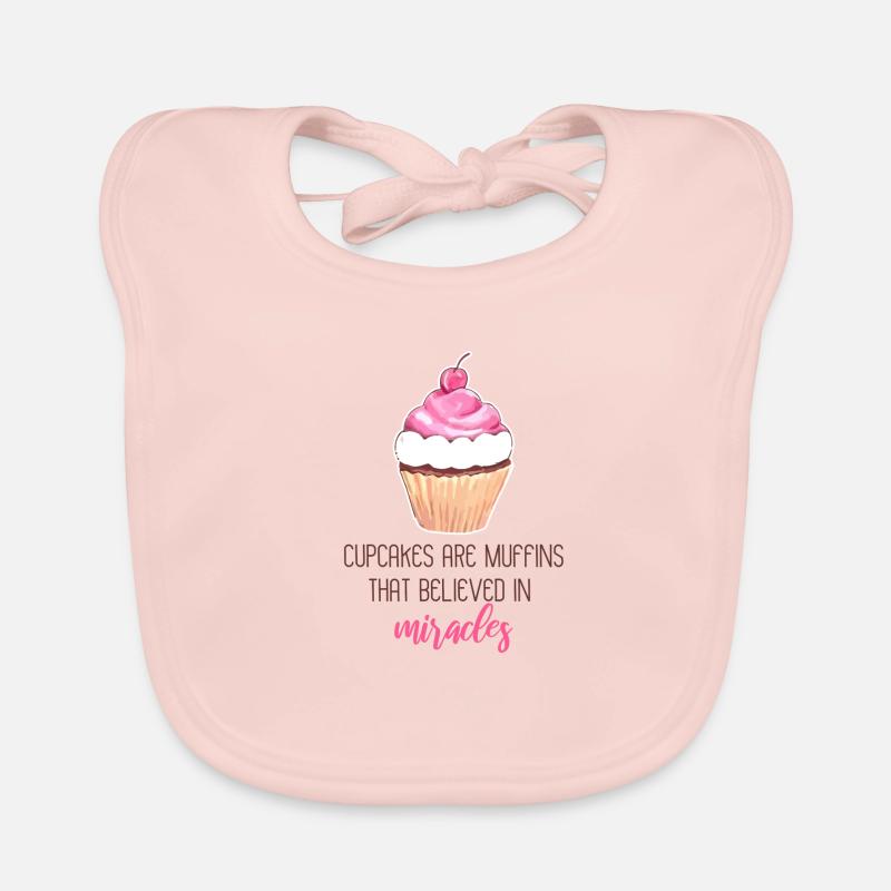 Cupcake Organic Baby Bibs