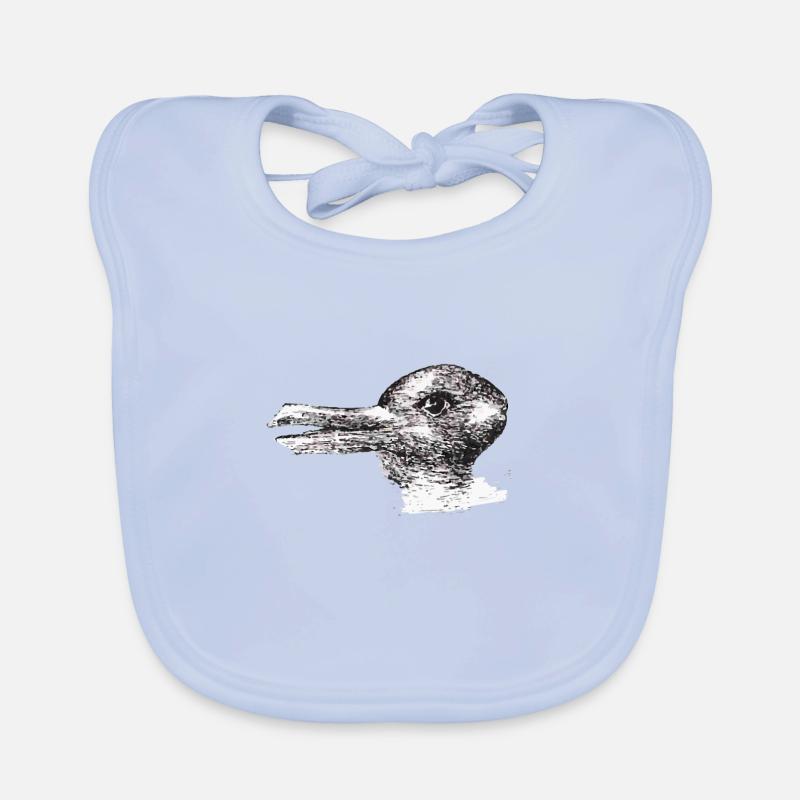 ente oder hase Baby Bio-Lätzchen