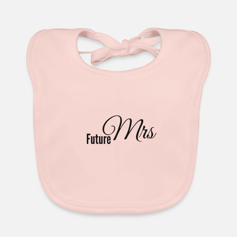 Future conception de l'engagement de Mme Misses engagée Bavoir bio Bébé