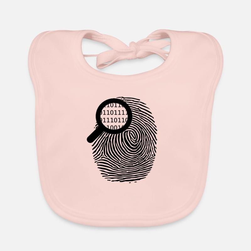 Empreinte digitale Bavoir bio Bébé