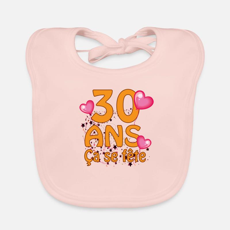 30 ans Bavoir bio Bébé
