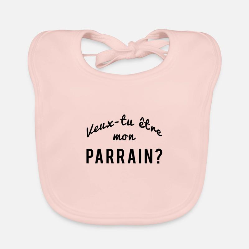 Parrain Bavoir bio Bébé