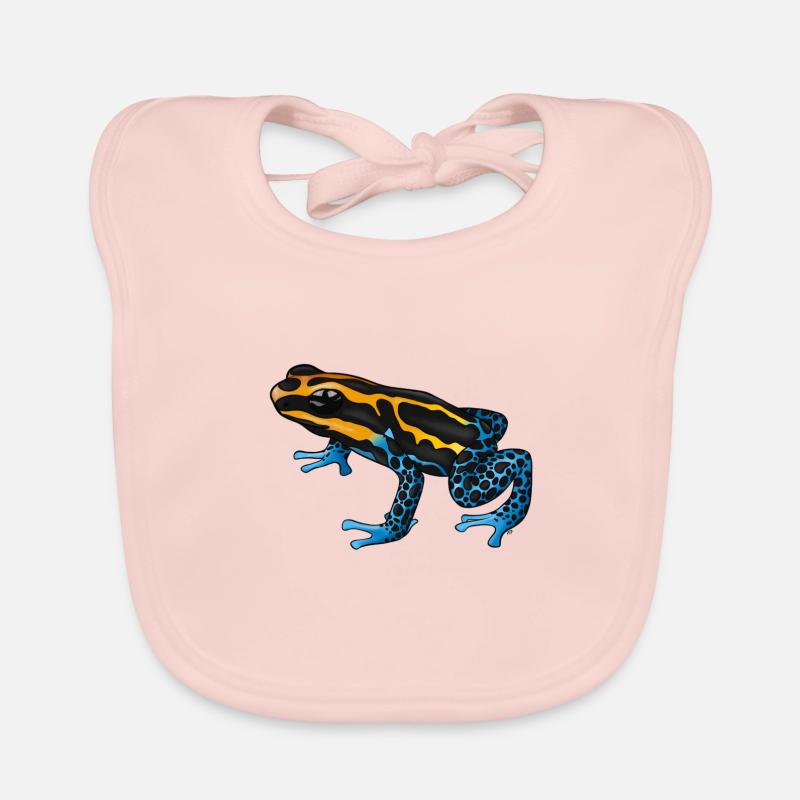 Pfeilgiftfrosch (Ratinomeya variabilis) Baby Bio-Lätzchen