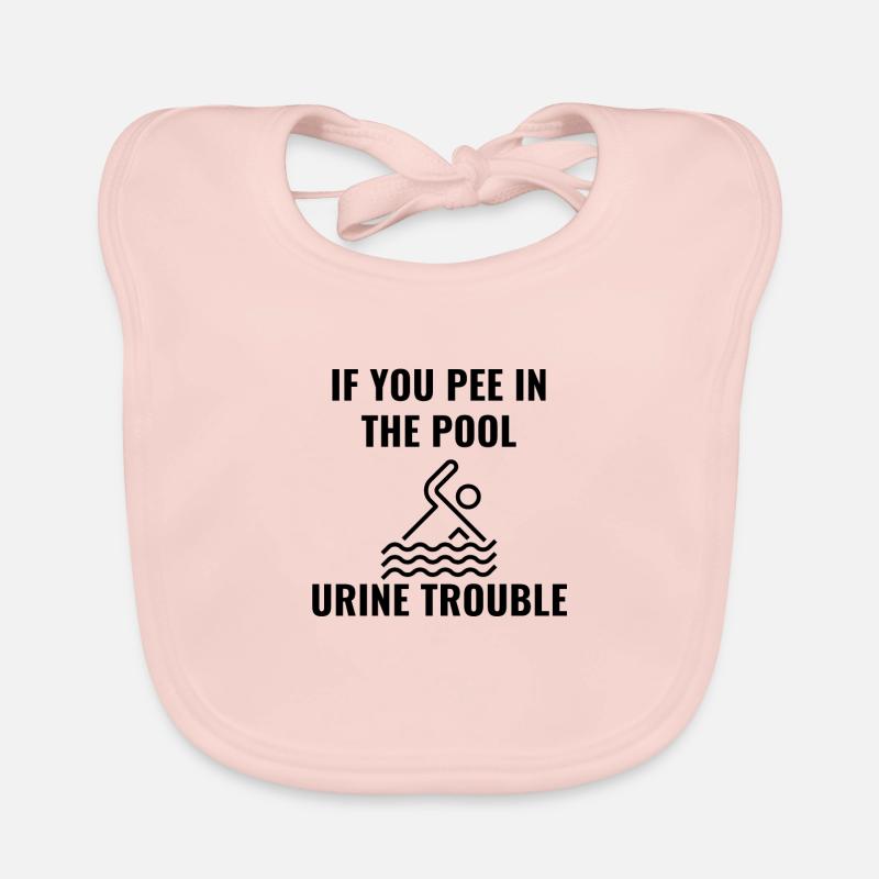 Don't 'PEE in the POOL! Baby Bio-Lätzchen