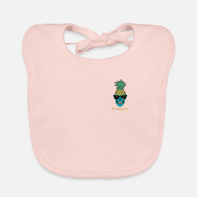 Pineapple Organic Baby Bibs
