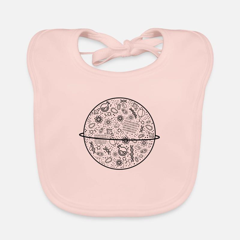 Planète de la science Bavoir bio Bébé