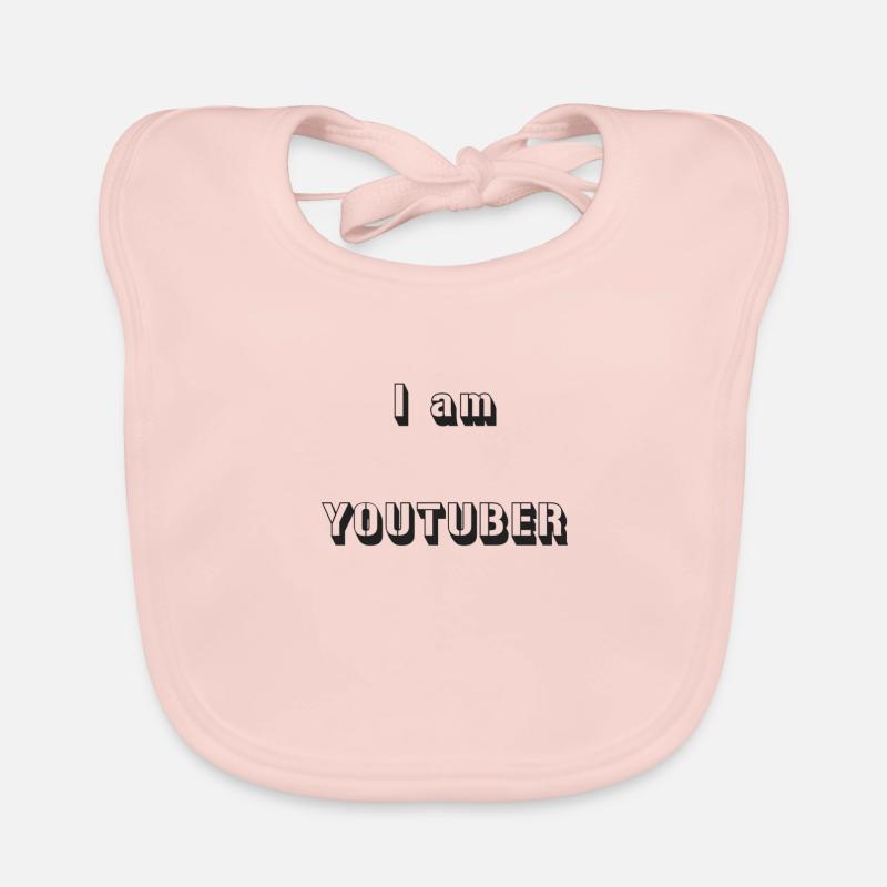 Je suis Youtuber Bavoir bio Bébé