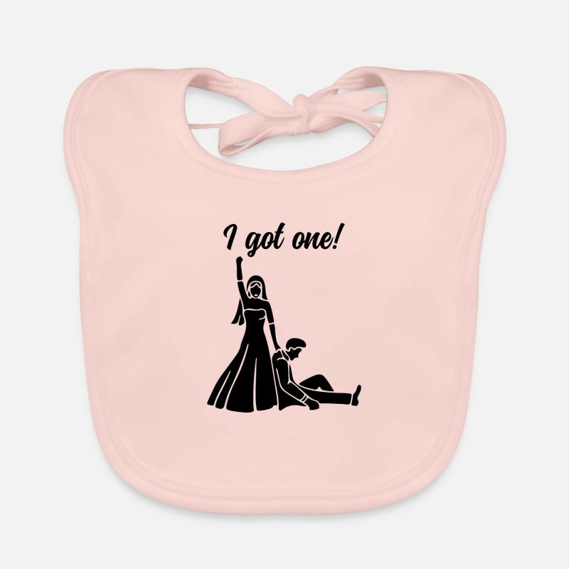 I got one Geschenk Hochzeit Ehe Braut Baby Bio-Lätzchen