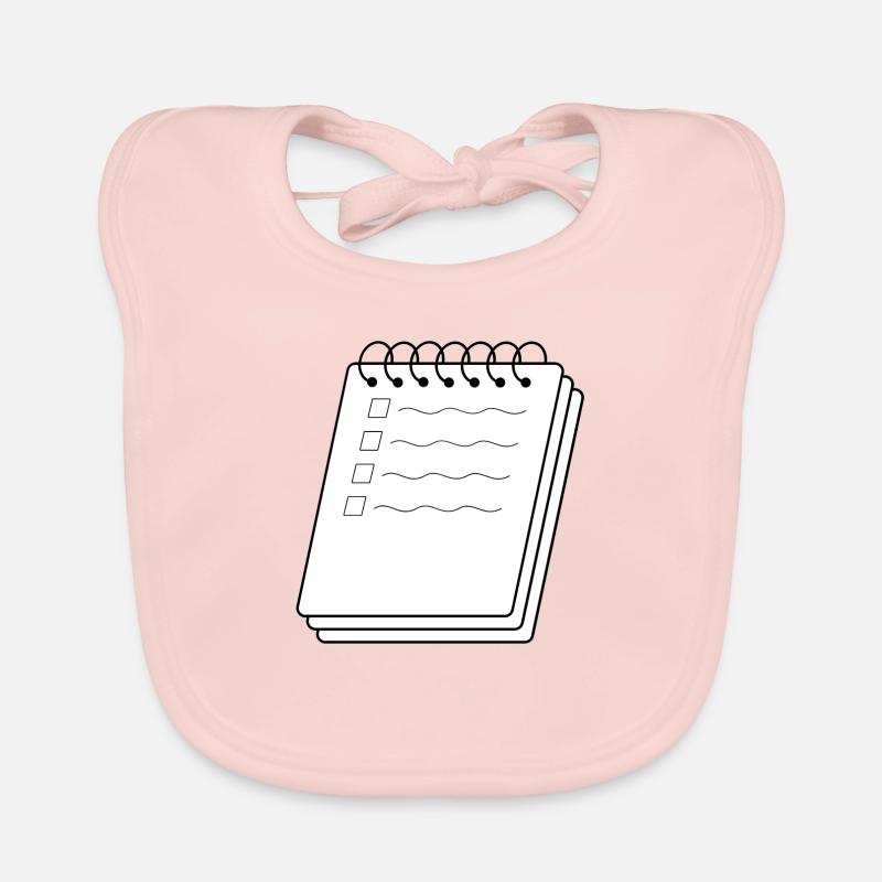 notebook Organic Baby Bibs