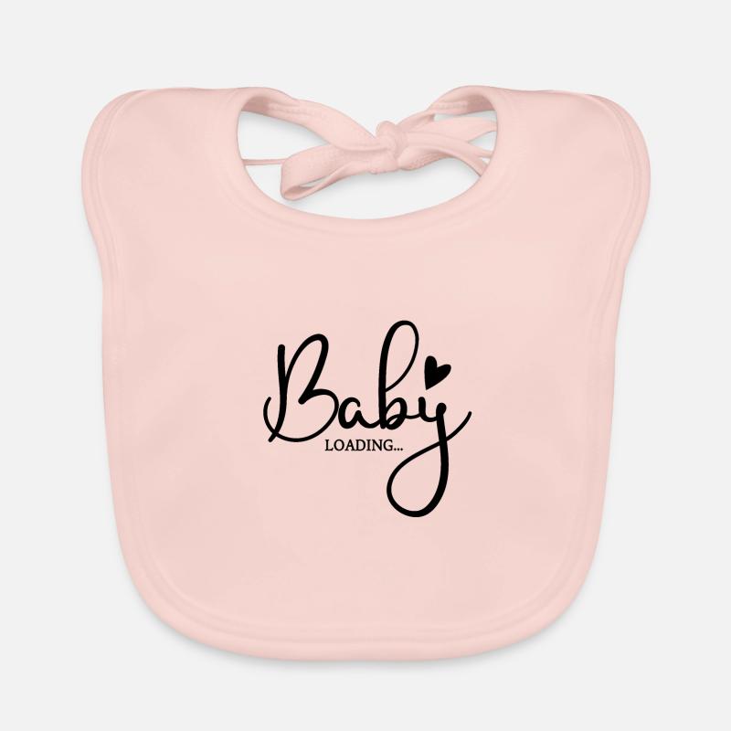Baby Loading... Bavoir bio Bébé