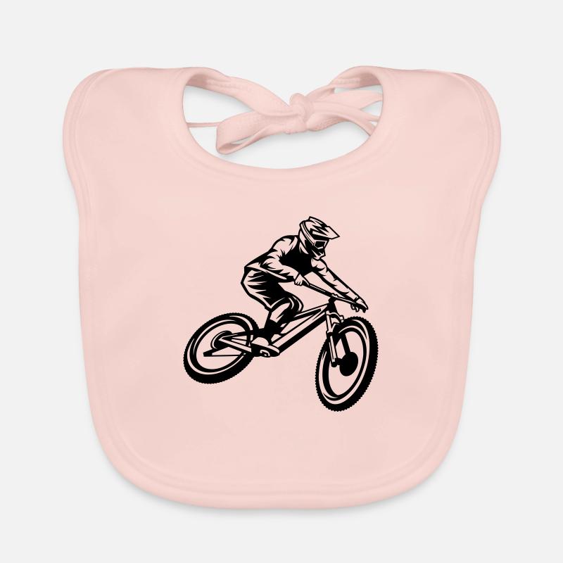VTT Biker Vélo Descente Bavoir bio Bébé
