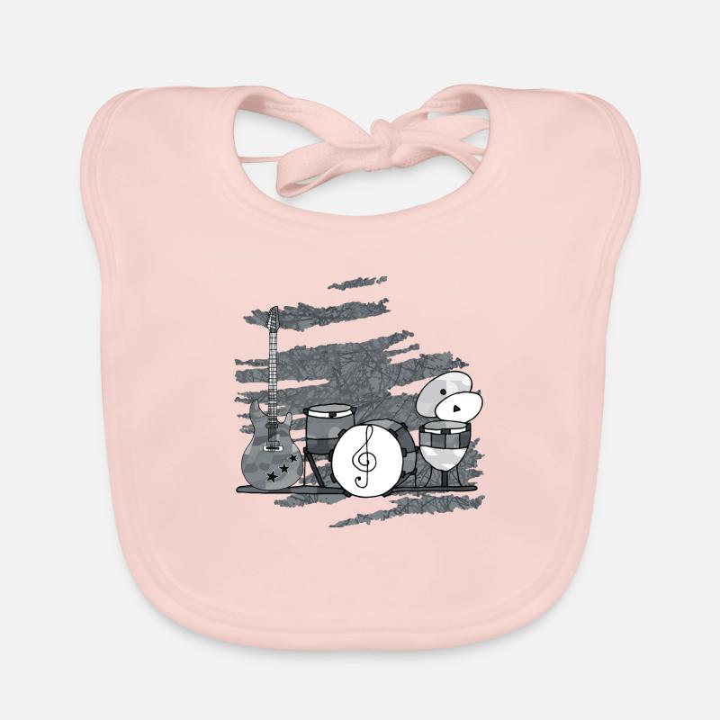 Musical instruments Organic Baby Bibs