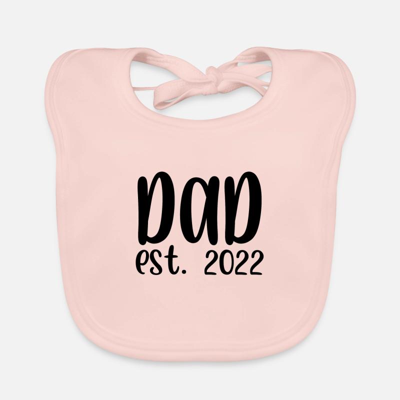 Dad est 2022 Organic Baby Bibs