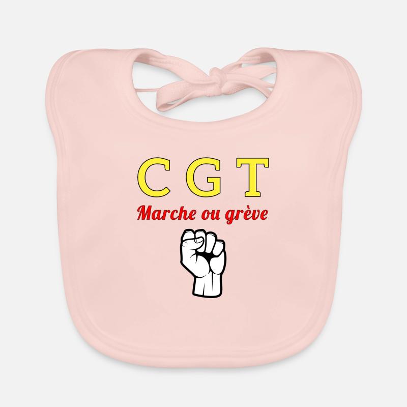 Cgt Bavoir bio Bébé